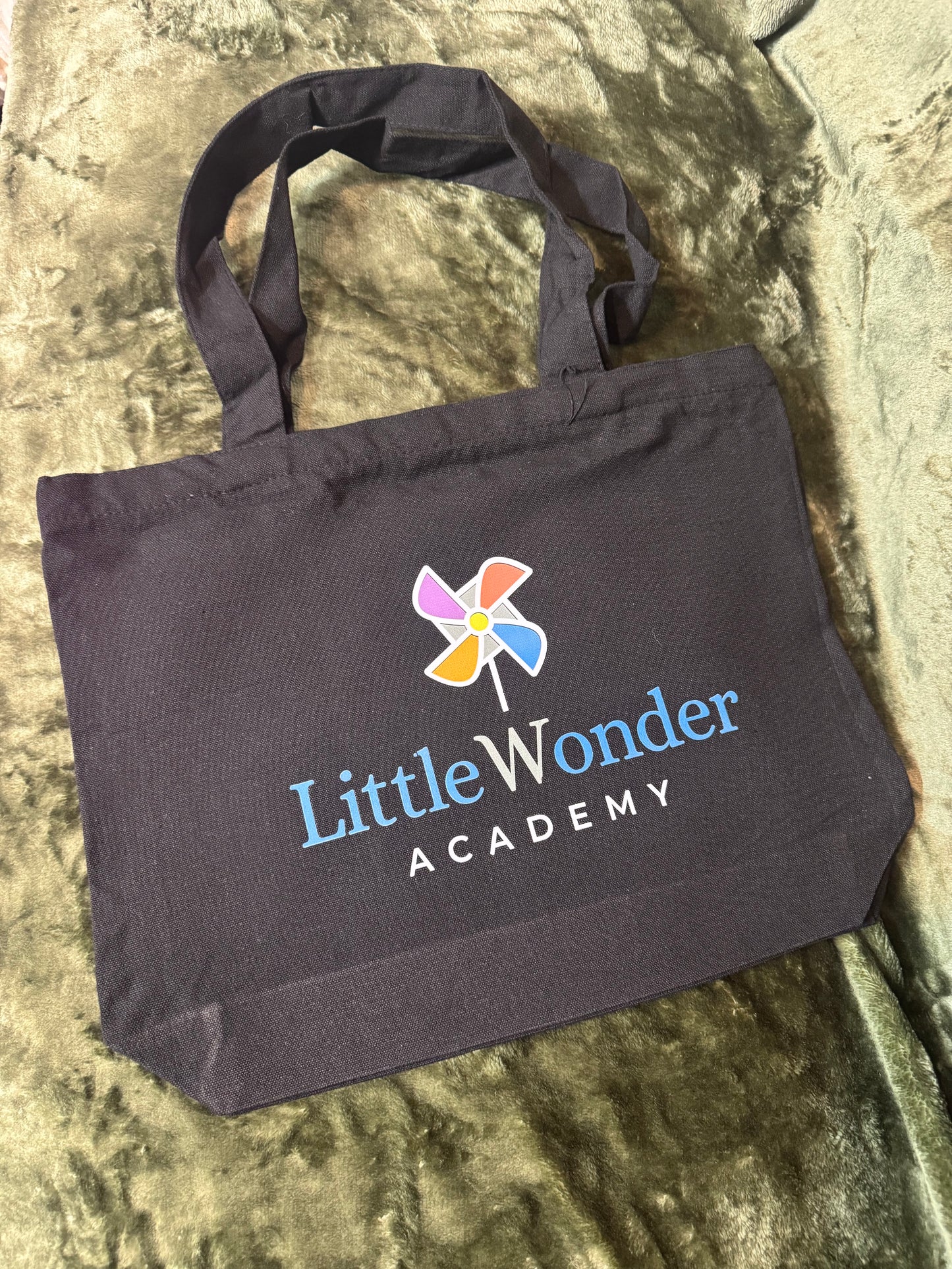 LWA Zipper Canvas Tote Bag