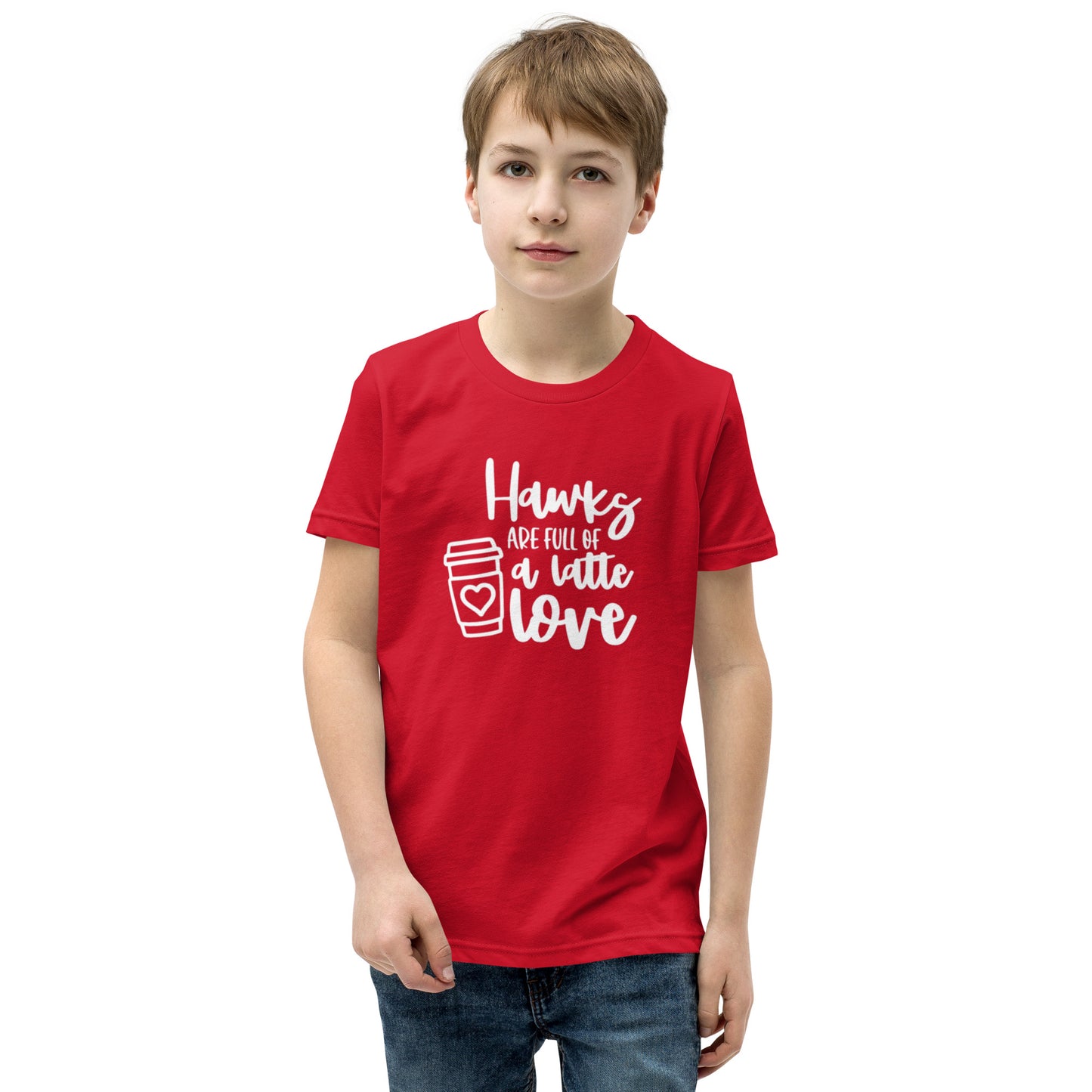 Youth Latte Hawk Love T-Shirt